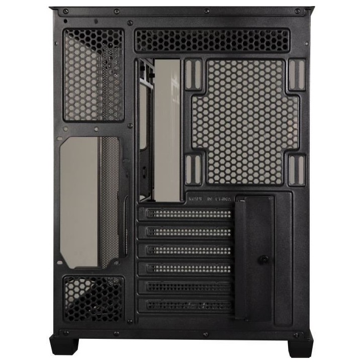 Boîtier PC - BITFENIX - Triton - Cube - ATX - Noir - Verre trempé - USB-C et A-RGB