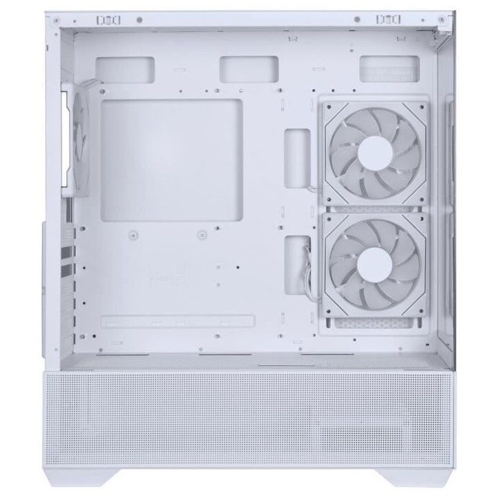 Boitier sans alimentation - BITFENIX CETO Basic - Moyen tour - Format ATX - Blanc Boitier sans alimentation - BITFENIX CETO Basic - Moyen tour - Format ATX - Blanc
