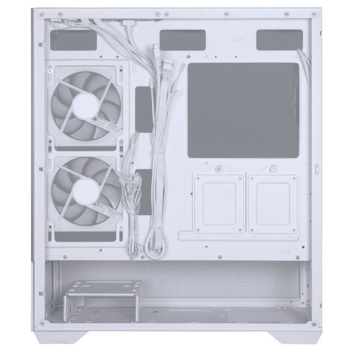 Boitier sans alimentation - BITFENIX CETO Basic - Moyen tour - Format ATX - Blanc Boitier sans alimentation - BITFENIX CETO Basic - Moyen tour - Format ATX - Blanc