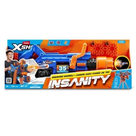 Lanceur de fléchettes - XSHOT - Smoking Barrel - Canon rotatif - Effe