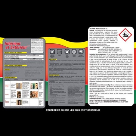 TRAITEMENT MULTI-USAGES – INCOLORE – EVO+ – XYLOPHENE – 5L