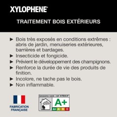 TRAITEMENT BOIS EXTÉRIEURS – INCOLORE – EVO+ – XYLOPHENE – 5L