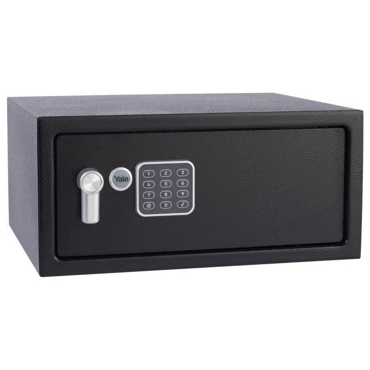 Coffre-fort Électronique - YALE - YLV/200/DB2 - Format Ordinateur 24L - 20x43x35cm
