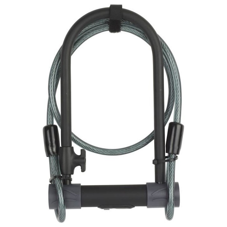 Antivol U a clé de Sécurité + Câble pour Vélo et VTT - YALE - YUL2C/13/230/1 - Certifié Sold Secure Silver - 4 clés fourn Antivol U a clé de Sécurité + Câble pour Vélo et VTT - YALE - YUL2C/13/230/1 - Certifié Sold Secure Silver - 4 clés fourn