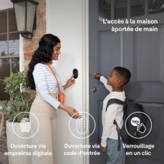 Clavier connecté - YALE - Biométrique - Jusqu'a 10 utilisateurs sur