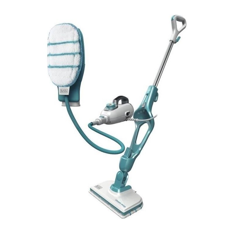 BLACK+DECKER - FSMH1351SM-QS - Balai vapeur avec nettoyeur a main 1300 BLACK+DECKER - FSMH1351SM-QS - Balai vapeur avec nettoyeur a main 1300
