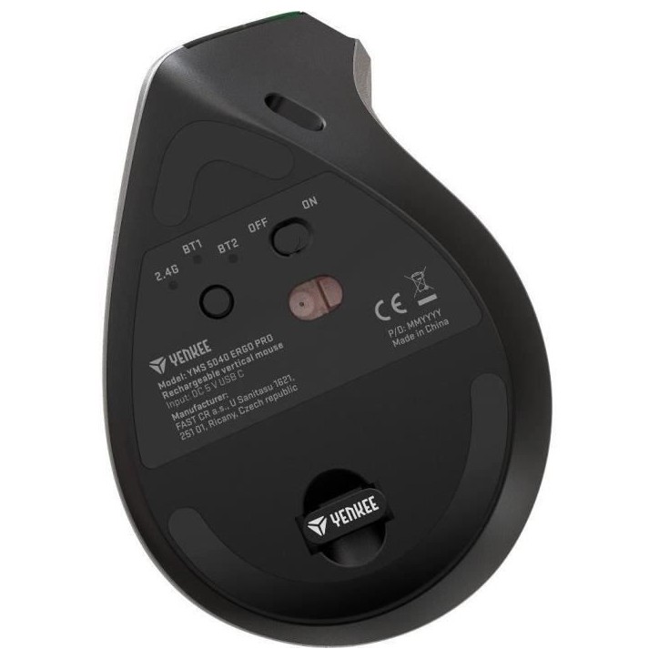 Souris sans fil ergonomique verticale - YENKEE - YMS 5040 Souris sans fil ergonomique verticale - YENKEE - YMS 5040