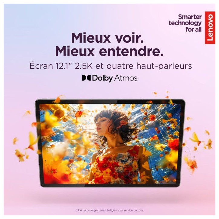 Tablette Tactile LENOVO IdeaTab Plus | 12,1 2,5K IPS - 8 Go RAM - 256 Go Stockage - Gris - Stylet + Folio Tablette Tactile LENOVO IdeaTab Plus | 12,1 2,5K IPS - 8 Go RAM - 256 Go Stockage - Gris - Stylet + Folio