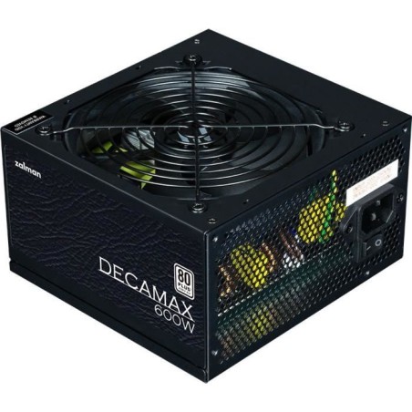 Alimentation PC - ZALMAN - DecaMax 600W - 80+ - Non modulaire - Ventil