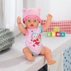 Poupon - BABY BORN - Emma - 10 fonctions - 10 accessoires - Sans piles