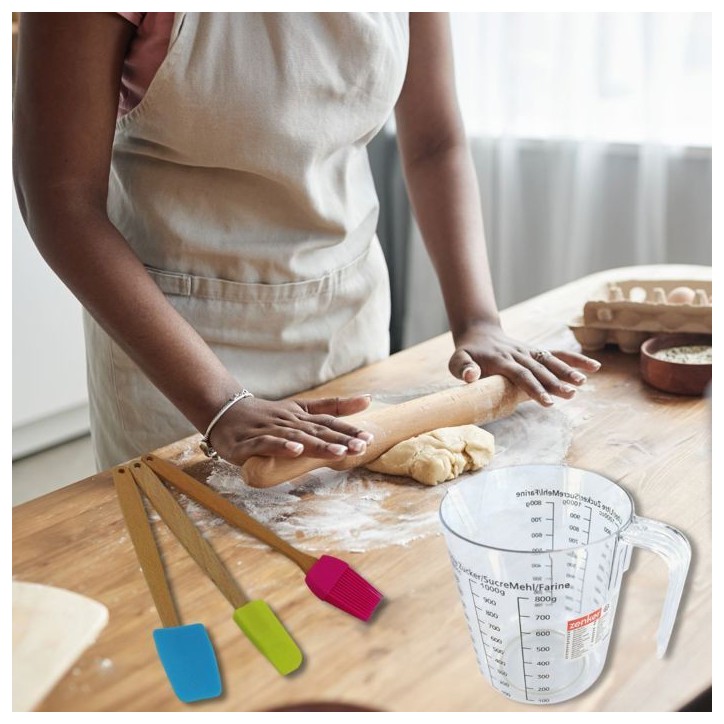 Ensemble verre doseur et accessoires pour pâtisserie - ZENKER - Smart Pastry Ensemble verre doseur et accessoires pour pâtisserie - ZENKER - Smart Pastry