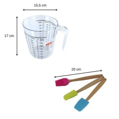 Ensemble verre doseur et accessoires pour pâtisserie - ZENKER - Smart