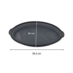 Plaque a pizza ronde - ZENKER - Ø 36 cm - Silicone fibre de verre - N