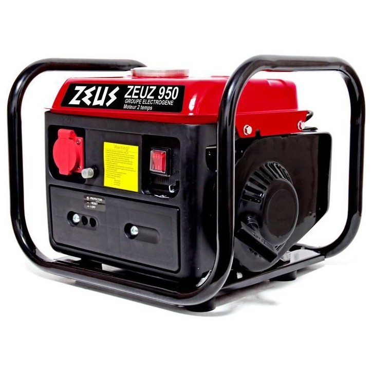 ZEUS Groupe électrogene 720W a moteur essence 2 temps ZEUZ 950 ZEUS Groupe électrogene 720W a moteur essence 2 temps ZEUZ 950