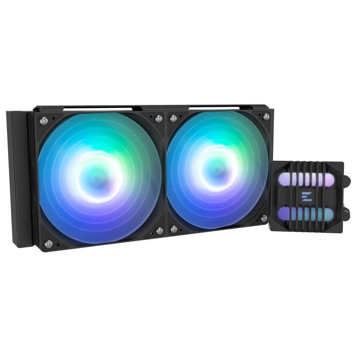 ZALMAN Alpha2 SE A24 - ZM-ALPHA2SEA24BK - Watercooling AIO - Ventilateurs 2x 120 mm ARGB - Noir ZALMAN Alpha2 SE A24 - ZM-ALPHA2SEA24BK - Watercooling AIO - Ventilateurs 2x 120 mm ARGB - Noir