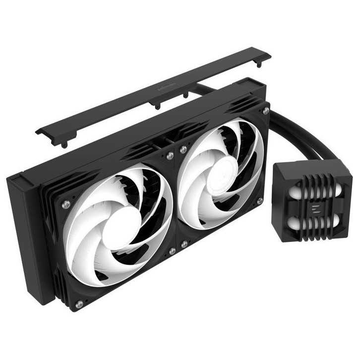 ZALMAN Alpha2 SE A24 - ZM-ALPHA2SEA24BK - Watercooling AIO - Ventilateurs 2x 120 mm ARGB - Noir ZALMAN Alpha2 SE A24 - ZM-ALPHA2SEA24BK - Watercooling AIO - Ventilateurs 2x 120 mm ARGB - Noir