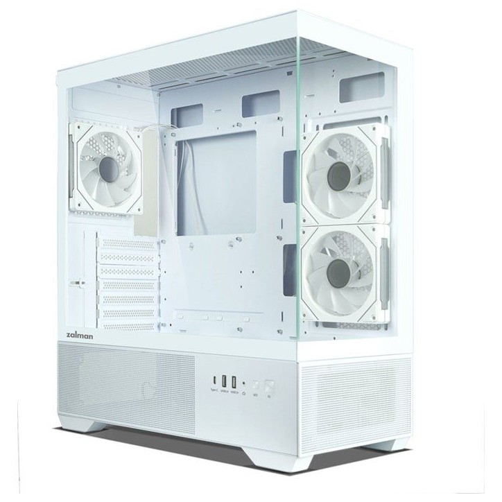 Boitier PC sans alimentation - ZALMAN CHRONIX V2 - ZM-CHROV2WH - Moyen tour - Format ATX - Blanc Boitier PC sans alimentation - ZALMAN CHRONIX V2 - ZM-CHROV2WH - Moyen tour - Format ATX - Blanc