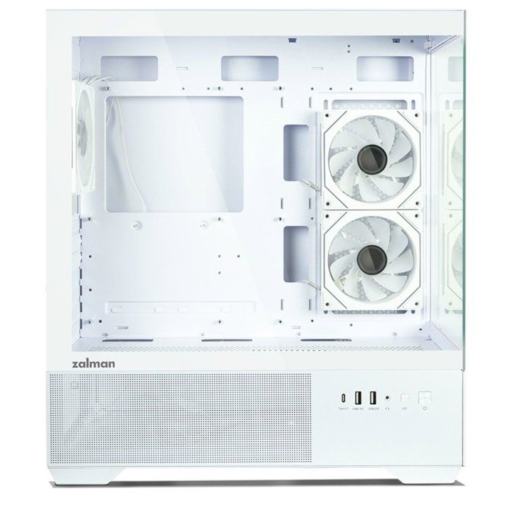 Boitier PC sans alimentation - ZALMAN CHRONIX V2 - ZM-CHROV2WH - Moyen tour - Format ATX - Blanc Boitier PC sans alimentation - ZALMAN CHRONIX V2 - ZM-CHROV2WH - Moyen tour - Format ATX - Blanc