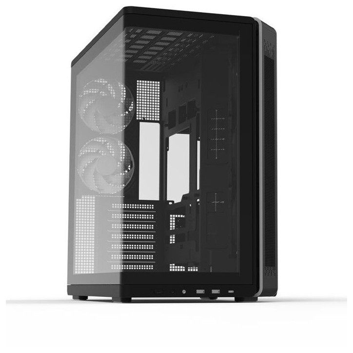 ZALMAN - ZM-P60BK - P60 - Boitier PC sans alimentation - Moyen tour - Format ATX - Noir ZALMAN - ZM-P60BK - P60 - Boitier PC sans alimentation - Moyen tour - Format ATX - Noir