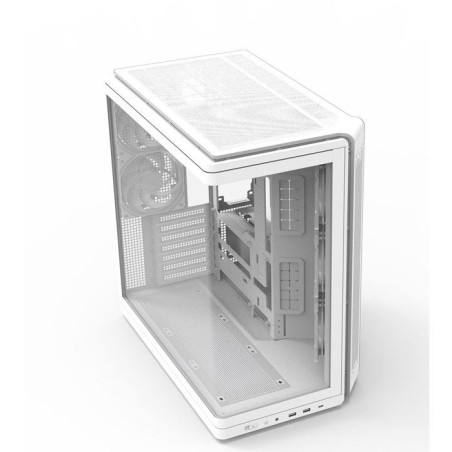 ZALMAN - ZM-P60WH - P60 - Boitier PC sans alimentation - Moyen tour - Format ATX - Blanc