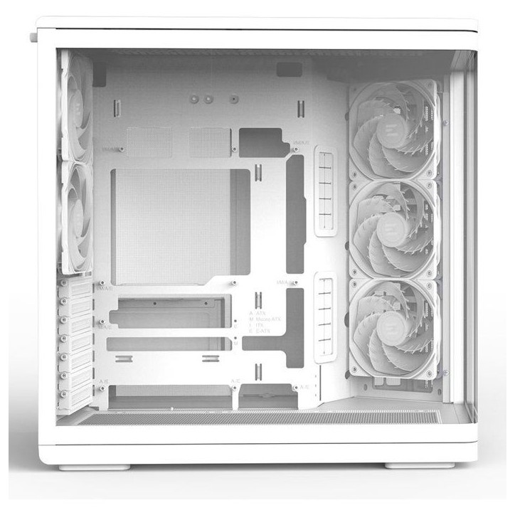 ZALMAN - ZM-P60WH - P60 - Boitier PC sans alimentation - Moyen tour - Format ATX - Blanc ZALMAN - ZM-P60WH - P60 - Boitier PC sans alimentation - Moyen tour - Format ATX - Blanc