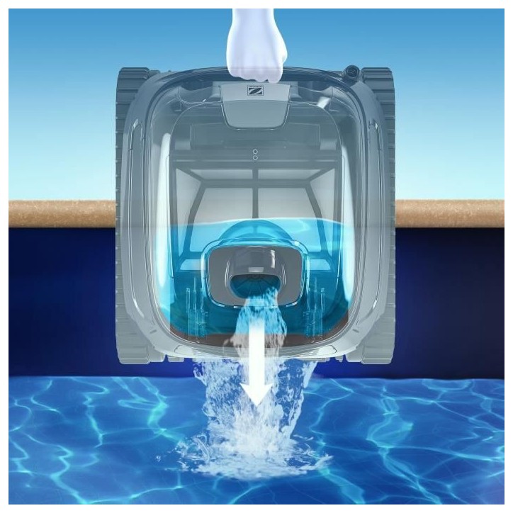ZODIAC Robot de nettoyage CNX 2020 - Pour piscines jusqu'a 10 x 5m - Fond, parois et ligne d'eau ZODIAC Robot de nettoyage CNX 2020 - Pour piscines jusqu'a 10 x 5m - Fond, parois et ligne d'eau