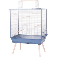 ZOLUX Cage grillagée surélevée pour oiseau Néolife - Pour perruche