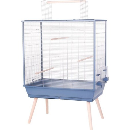 ZOLUX Cage grillagée surélevée pour oiseau Néolife - Pour perruche