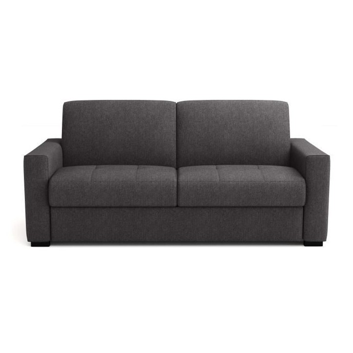 Canapé convertible express - MARIUS - Tissu Anthracite - matelas 14cm - 190 x 100 x 87 cm Canapé convertible express - MARIUS - Tissu Anthracite - matelas 14cm - 190 x 100 x 87 cm