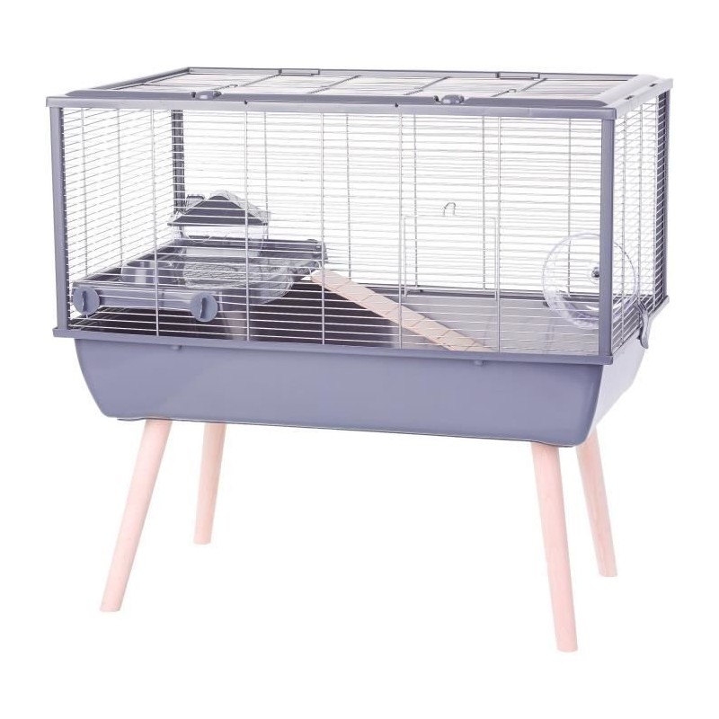 ZOLUX Cage rongeur surélevée Néolife - Pour hamster - 78 x 48 x 75