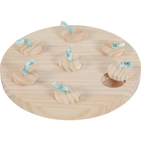 Plateau pour friandises en bois - ZOLUX - Jeu d'occupation - Stimule et réduit l'ennui - Néolife