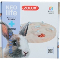 Plateau pour friandises en bois - ZOLUX - Jeu d'occupation - Stimule e