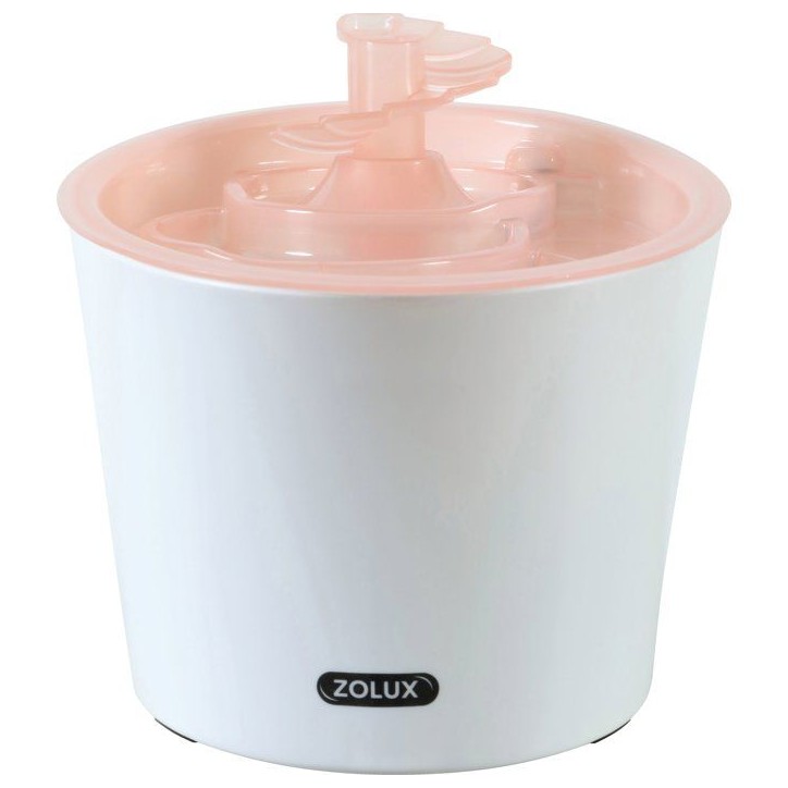 Fontaine a eau - ZOLUX - Calypso pour chat et chien - 3 L - Avec 2 filtres inclus - Rose Fontaine a eau - ZOLUX - Calypso pour chat et chien - 3 L - Avec 2 filtres inclus - Rose