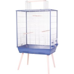 ZOLUX Cage grillagée surélevée pour oiseau Néolife - Pour perruche