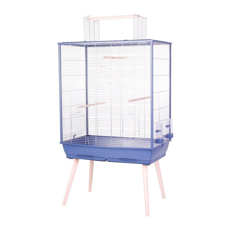 ZOLUX Cage grillagée surélevée pour oiseau Néolife - Pour perruche