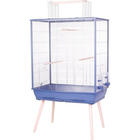 ZOLUX Cage grillagée surélevée pour oiseau Néolife - Pour perruche