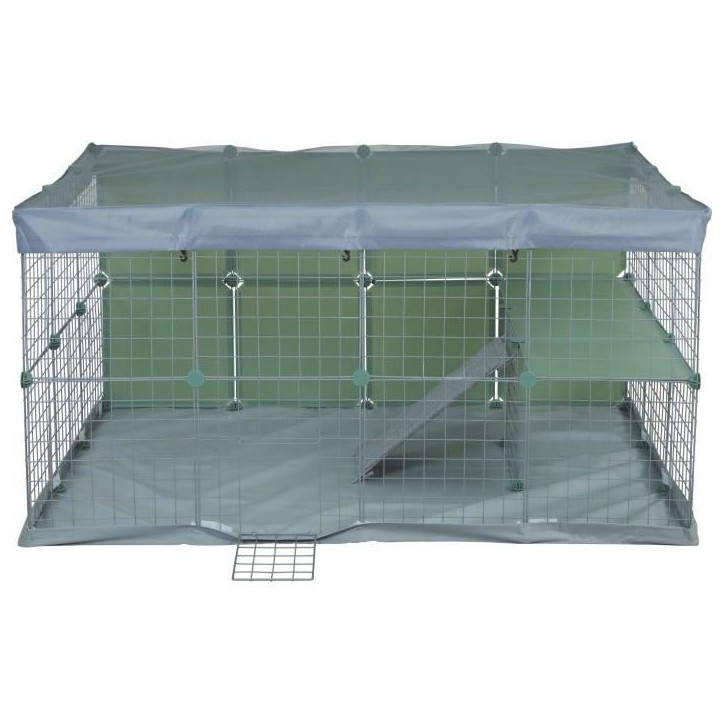 Enclos modulable - ZOLUX - Neo park - Parc pour petits animaux - Lapins - 140X105X70 - 1,84 m² Enclos modulable - ZOLUX - Neo park - Parc pour petits animaux - Lapins - 140X105X70 - 1,84 m²