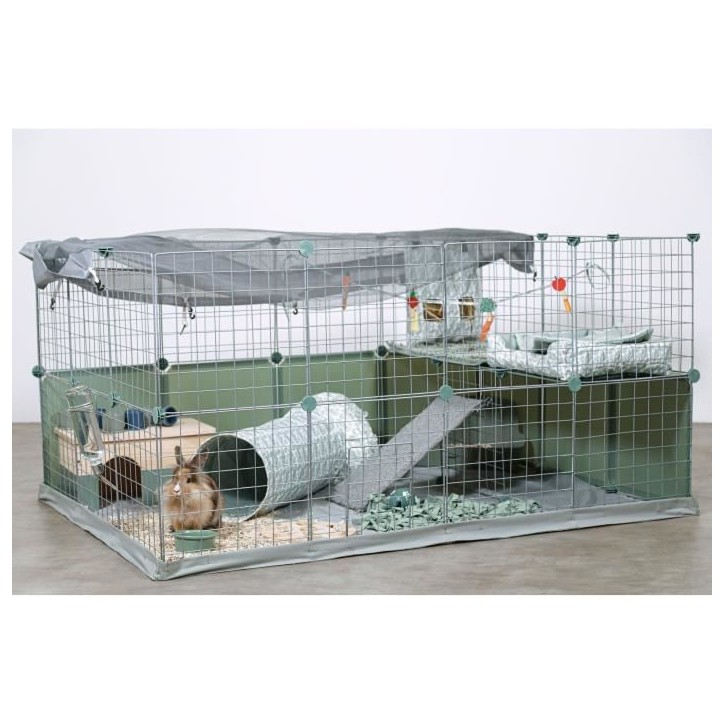 Enclos modulable - ZOLUX - Neo park - Parc pour petits animaux - Lapins - 140X105X70 - 1,84 m² Enclos modulable - ZOLUX - Neo park - Parc pour petits animaux - Lapins - 140X105X70 - 1,84 m²
