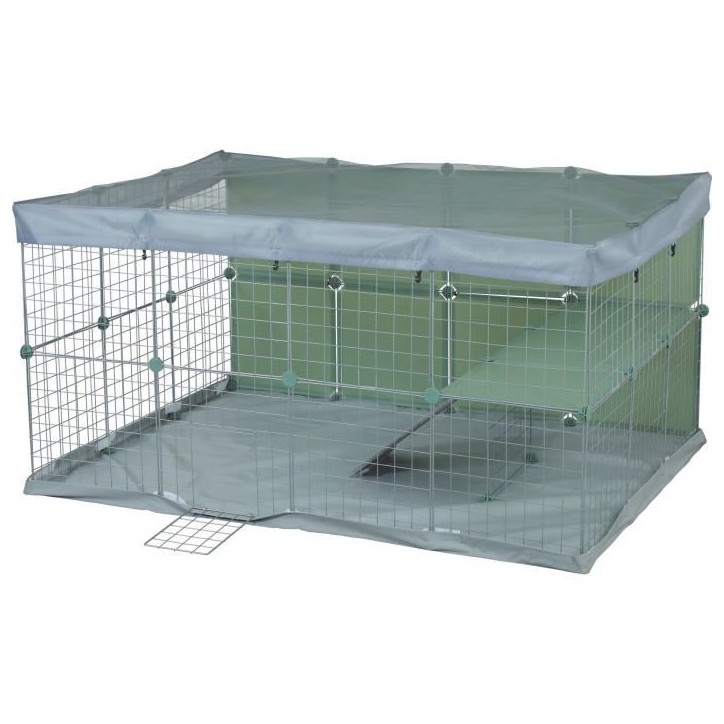 Enclos modulable - ZOLUX - Neo park - Parc pour petits animaux - Lapins - 140X105X70 - 1,84 m² Enclos modulable - ZOLUX - Neo park - Parc pour petits animaux - Lapins - 140X105X70 - 1,84 m²