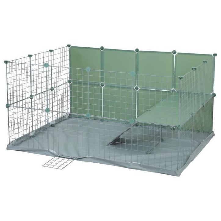 Enclos modulable - ZOLUX - Neo park - Parc pour petits animaux - Lapins - 140X105X70 - 1,84 m² Enclos modulable - ZOLUX - Neo park - Parc pour petits animaux - Lapins - 140X105X70 - 1,84 m²
