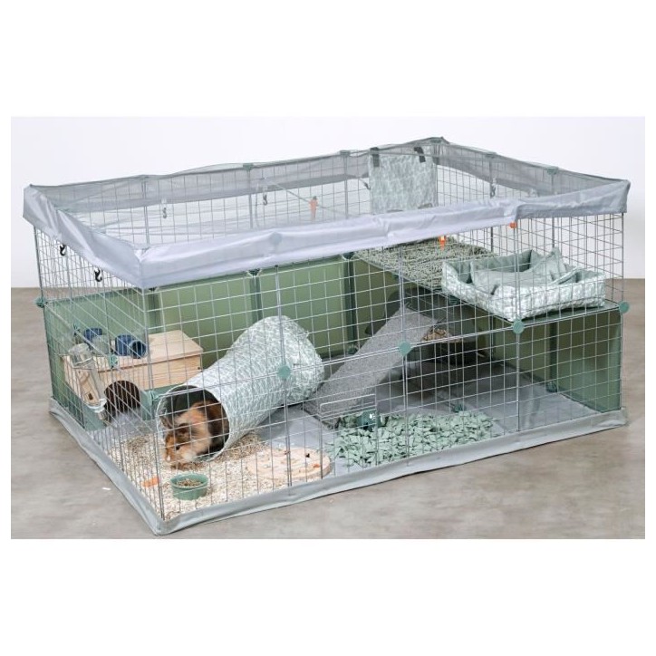 Enclos modulable - ZOLUX - Neo park - Parc pour petits animaux - Lapins - 140X105X70 - 1,84 m² Enclos modulable - ZOLUX - Neo park - Parc pour petits animaux - Lapins - 140X105X70 - 1,84 m²