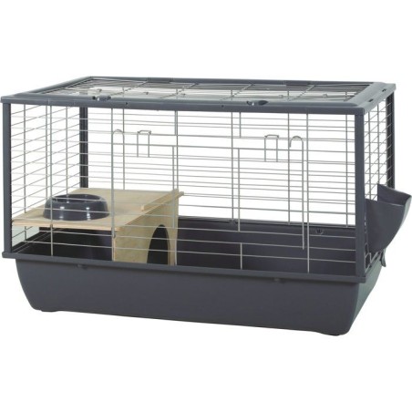 ZOLUX Cage grillagée cochon d'inde et rongeur Néolife - 80 x 52,5 x