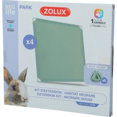 Kit extension pour enclos modulable - ZOLUX - Neo Park - Lapin - 4 pan