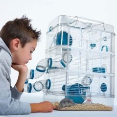 Cage sur 3 étages - ZOLUX - Rody3 trio - Pour hamsters, souris et ger