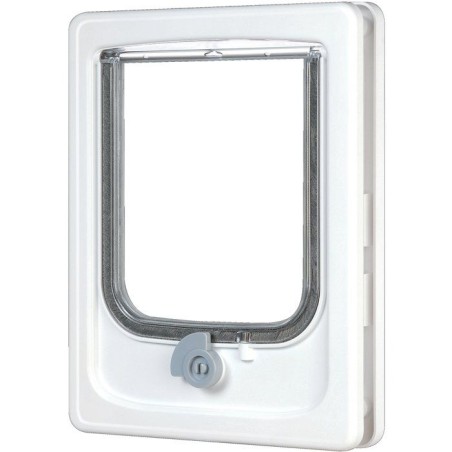 Chatiere 4 positions - ZOLUX - L20 x H25 cm - Pour porte bois, PVC, m
