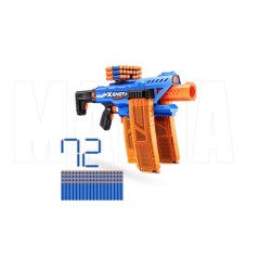 Blaster motorisé - ZURU - X-SHOT Clip Blaster - 4 chargeurs - Portée