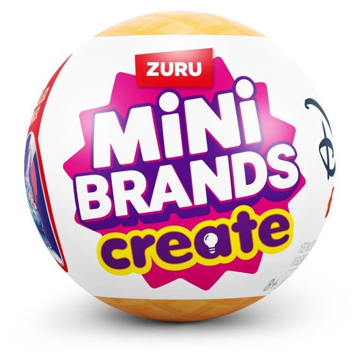 Capsule surprise - Figurine - ZURU - Mini Brands Create Disney Snacks - Modele aléatoire - Des 8 ans Capsule surprise - Figurine - ZURU - Mini Brands Create Disney Snacks - Modele aléatoire - Des 8 ans