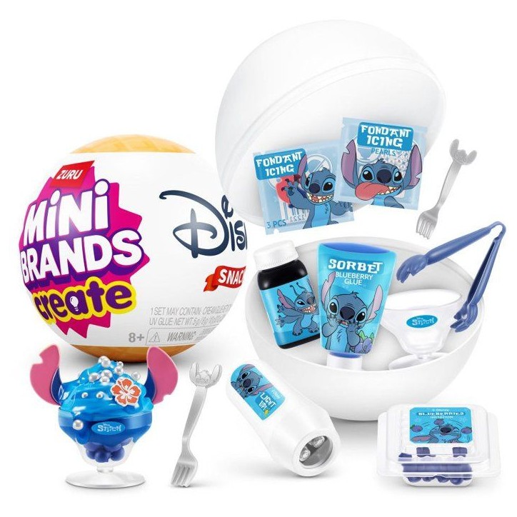 Capsule surprise - Figurine - ZURU - Mini Brands Create Disney Snacks - Modele aléatoire - Des 8 ans Capsule surprise - Figurine - ZURU - Mini Brands Create Disney Snacks - Modele aléatoire - Des 8 ans