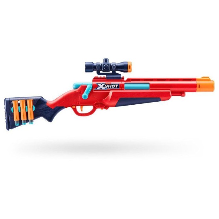 Lancer de fléchettes - ZURU XSHOT - Excel Bolt Action blaster - 8 fléchettes - Des 8 ans Lancer de fléchettes - ZURU XSHOT - Excel Bolt Action blaster - 8 fléchettes - Des 8 ans
