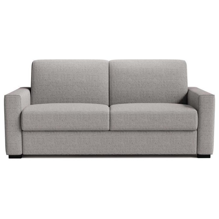 Canapé convertible express JOHN - 3 places - Tissu gris - 190 x 100 x 87 cm Canapé convertible express JOHN - 3 places - Tissu gris - 190 x 100 x 87 cm